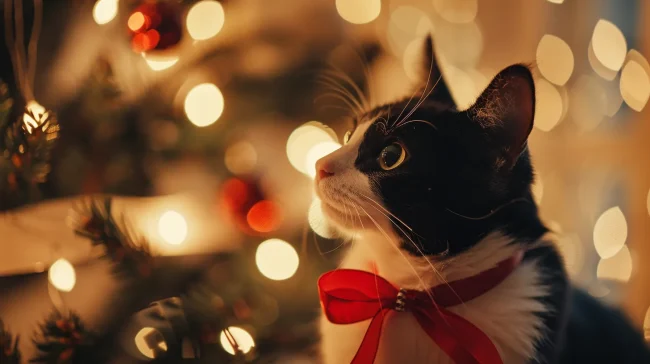 猫と過ごすクリスマス当日の過ごし方プラン(猫と過ごすクリスマス)