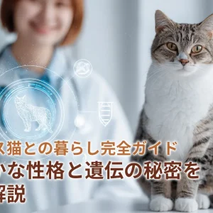 キジ白オス猫との暮らし完全ガイド|個性豊かな性格と遺伝の秘密を獣医が解説