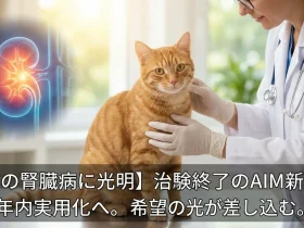 【猫の腎臓病に光明】治験終了のAIM新薬、年内実用化へ。「うちの子にも間に合って」と願う飼い主たちの希望