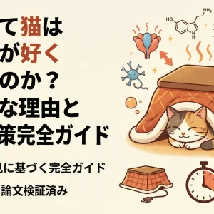 どうして猫はこたつが好きなのか？科学的な理由と安全対策完全ガイド