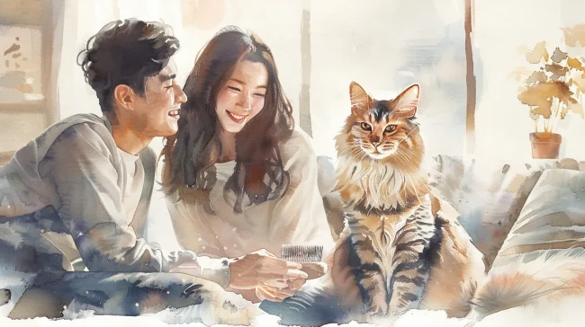 換毛期の特別ケア