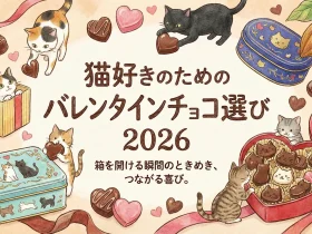 猫好きのためのバレンタインチョコ選び 2026