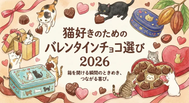 猫好きのためのバレンタインチョコ選び 2026
